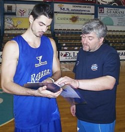 Bruno Zanotti se sumó a los entrenamientos de Regatas