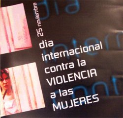 Se analizará el Día Internacional de la NO violencia contra de la mujer