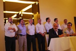 Ricardo Colombi presentó Ministros que lo acompañarán