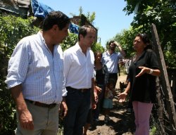 Los vecinos del barrio Iberá pidieron a Camau obras estructurales