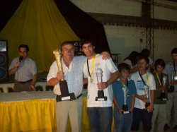 Santiago Valega se quedó con el Antorcha de Oro por segundo año consecutivo