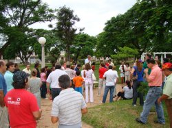 Alterats dijo a vecinos que la solución es la Estación de Rebaje