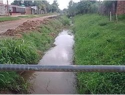 Los 170mm de lluvia caída no causaron problemas en Saladas