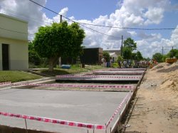 Con recursos propios la comuna asfaltará calle Sarmiento