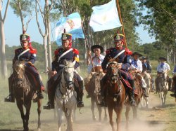 Saladas rinde homenaje al Sargento Cabral