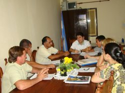 Ediles se reunieron con jefe de Aguas de Corrientes Saladas