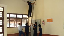 Se instala la segunda tanda de cámaras de seguridad en el establecimiento
