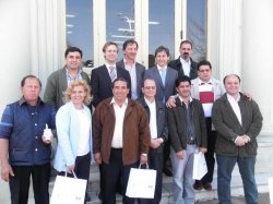 Galantini con el Secretario Político de la Embajada de Alemania