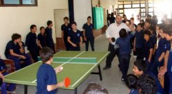 Hoy se juega el 1º Torneo Institucional de Ping Pong