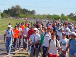 Operativo de seguridad para la peregrinación del NEA hacía la Basílica