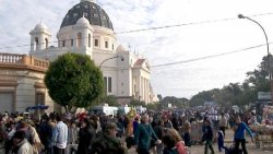 Peregrinación Juvenil Nea: Han venido con la sed de encontrarse con Dios