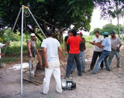 Dieciocho familias saladeñas accedieron al servicio de agua