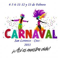 San Lorenzo lanza sus carnavales el 4 de febrero