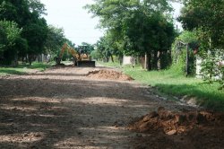 Enripian las calles de Laguna Brava