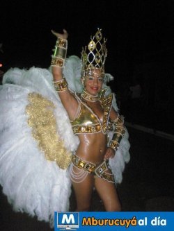 El jueves volvió a brillar el carnaval en Mburucuyá