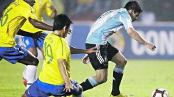 Sub 20: Argentina venció a Brasil y lo dejó sin invicto