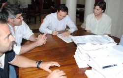 Con aporte del Gobierno Nacional, la Municipalidad realizará más de 200 nuevas cuadras de cloacas