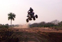 Otro espectacular adelanto del MotoCross en Saladas