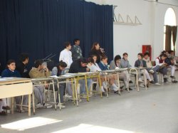 Alumnos debaten temas en el Parlamento Juvenil del Mercosur