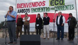 Cassani ponderó la obra de electrificación rural inaugurada en Goya