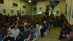 Emotivo y multitudinario acto del Partido Liberal en Goya