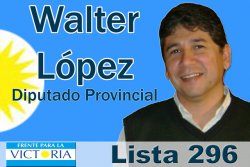 Según una encuesta López volvería a la legislatura
