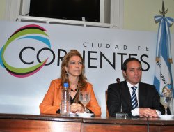 Camau y la ministra Giorgi delinearon acciones para fomentar un polo industrial en la ciudad de Corrientes