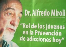 Miroli en Saladas, disertará sobre el “Rol de los jóvenes en la prevención de adicciones hoy”