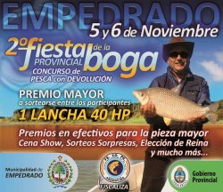 La “2º Fiesta Provincial de la Boga” visita barras de pesca de todo el Litoral