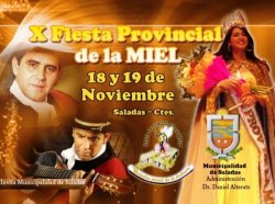 Hasta el jueves 17, venta de entradas para la Fiesta Provincial de la Miel