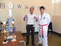 El Municipio ayuda al joven taekwondista Matías Sotelo