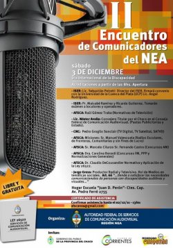 “II Encuentro de Comunicadores el NEA”