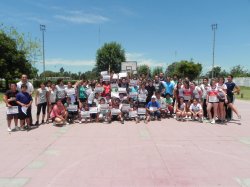 Exitosa jornada basquetbol en el Complejo Deportivo