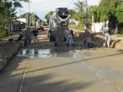 La pavimentación de calle Cabral es un hecho