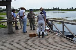 El CECOAL y la Municipalidad trabajan para recuperar la Laguna Soto