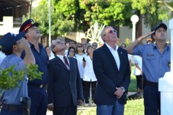 Sencilla y Emotiva celebración 200 años de la creación del Pabellón Patrio