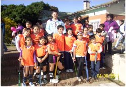 Inicio 2012 de la Escuela de Hockey de la Municipalidad de Saladas