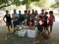 La Fundación Corriente por los Niños visitó Saladas