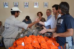 La Municipalidad de Saladas entregó 121 Conjuntos de indumentarias de trabajo