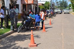 Iniciaron los rigurosos controles de transito en Saladas