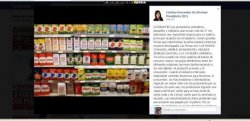 En su Facebook, Cristina aconseja no comprar algunas marcas de yerba