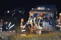 Incesantes salidas de Bomberos de Saladas