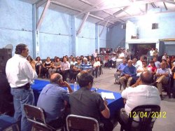 Cassani recibió el apoyo del comité Liberal de San Luis del Palmar