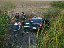 Grave accidente en Ruta 118, ingresando a Saladas