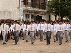 Normal se prepara para el desfile patrio del 25 de Mayo