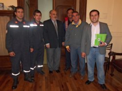 El gobierno entregó subsidios a Bomberos Voluntarios de Saladas