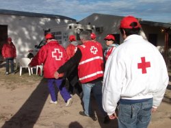 Cruz Roja Argentina brindó asistencia sanitaria en Itatí