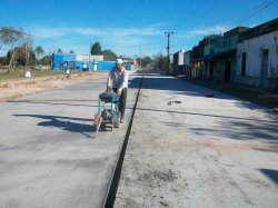 La Municipalidad de Saladas trabaja en obras de infraestructura