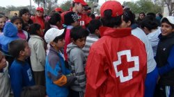 Cruz Roja Argentina festejó el Día del Niño en el Esperanza
