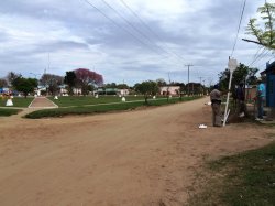 Nueva iluminación pública alrededor de la plaza del barrio Centenario